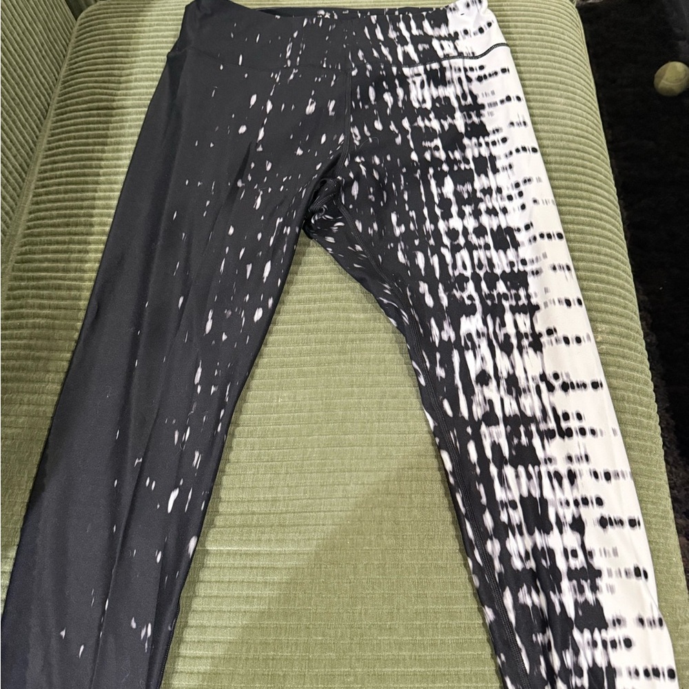 Fila Black and White Sport Leggings yoga pants